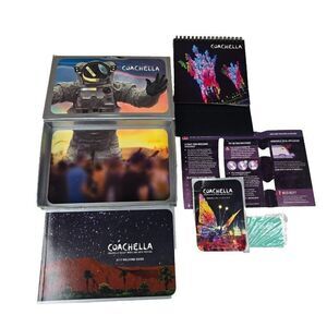 Coachella 2015 Ticket Swag Box Photo Calendar Guide Astronaut Wheel Weekend 2